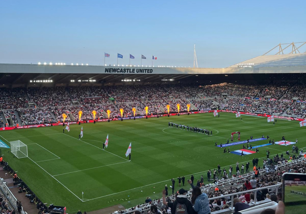 Newcastle St James Park - England vs France
